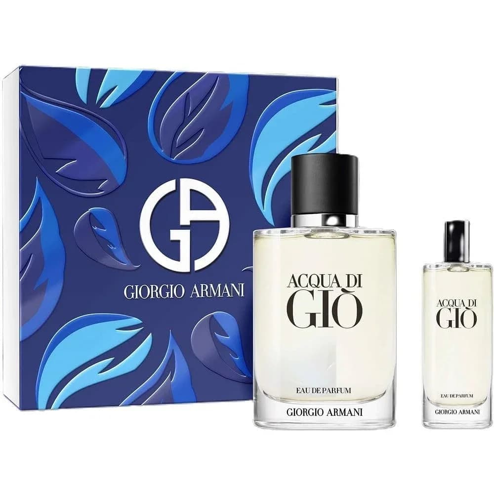 Giorgio Armani Acqua Di Gio Homme Set: Edp Spray 100ml + Edp Spray 15ml 1