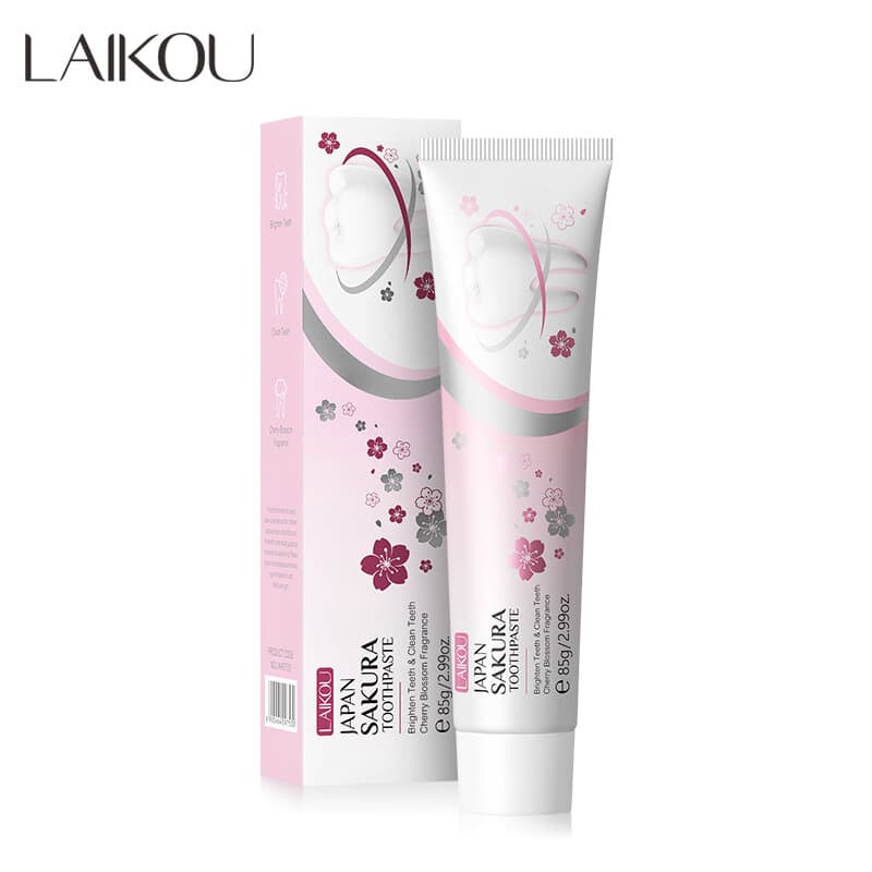 Laikou Japan Sakura Toothpaste - 85g 1