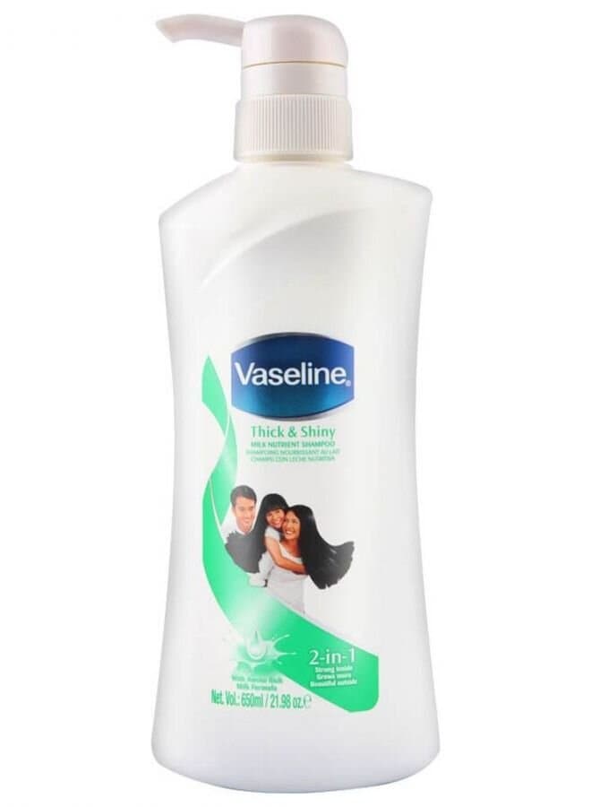Vaseline Thick & Shiny 2-in-1 - 650ml 1
