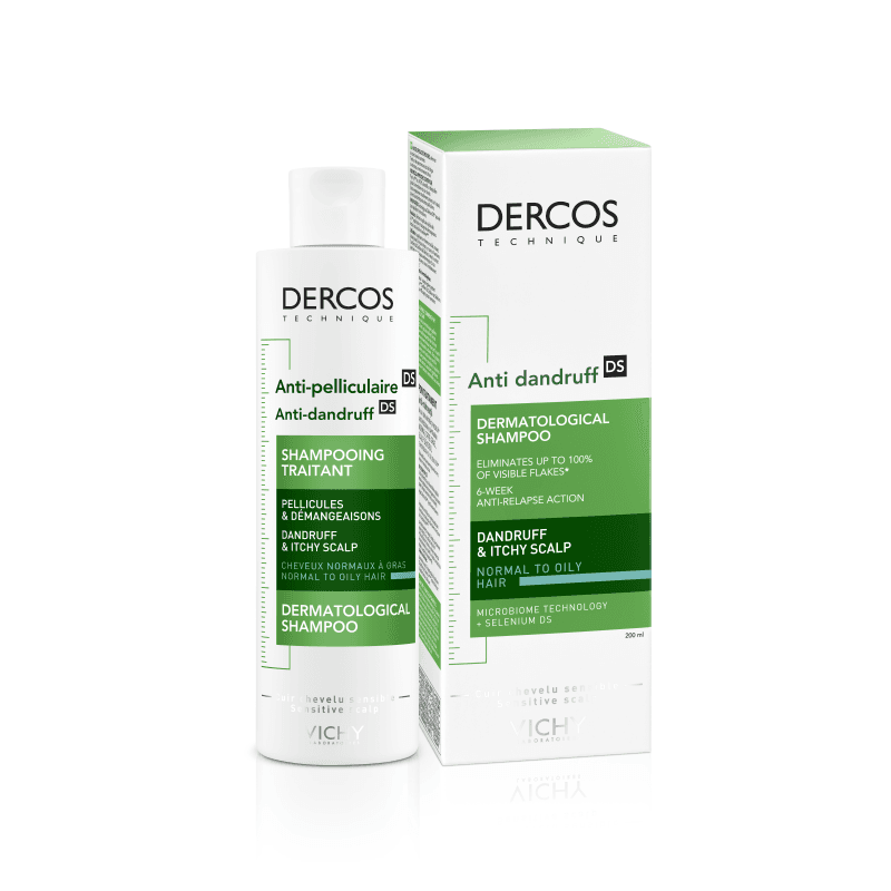 Vichy Dercos Anti-Dandruff Shampoo (Normal to Oily Hair) - 200ml 1