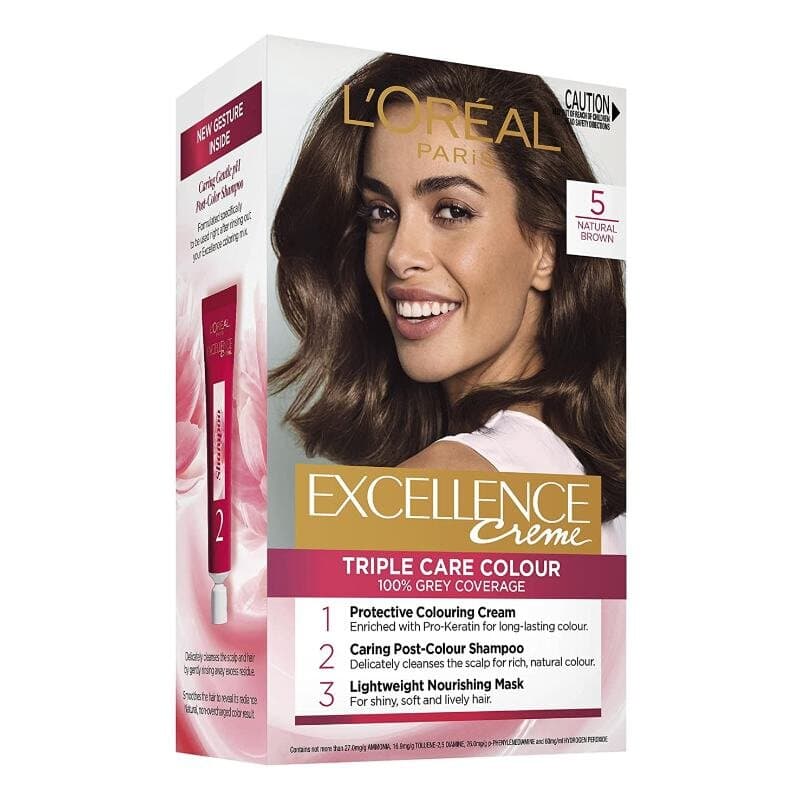 L'Oreal Excellence Hair Color (5 Light Brown) 1