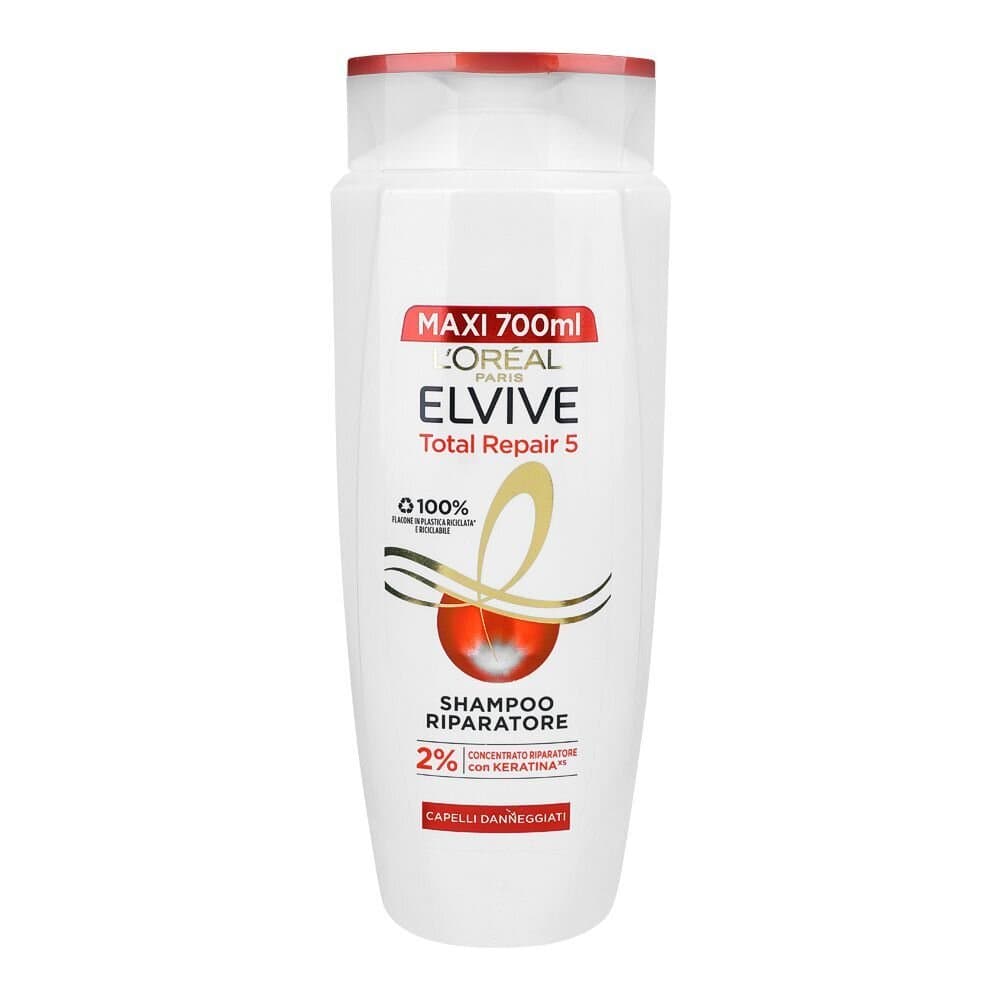 L'Oreal Elvive Total Repair 5 Restoring Shampoo - 700ml 1