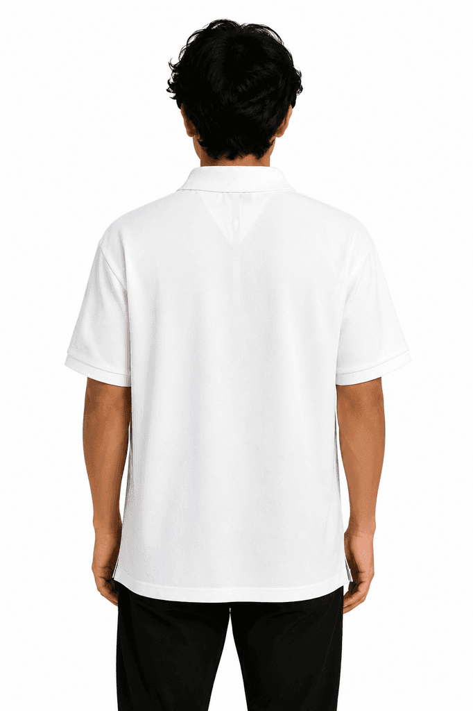 TIANKONGYIHAO Men's Premium 100% Cotton Classic Crewneck T-Shirt - White (XL) 2