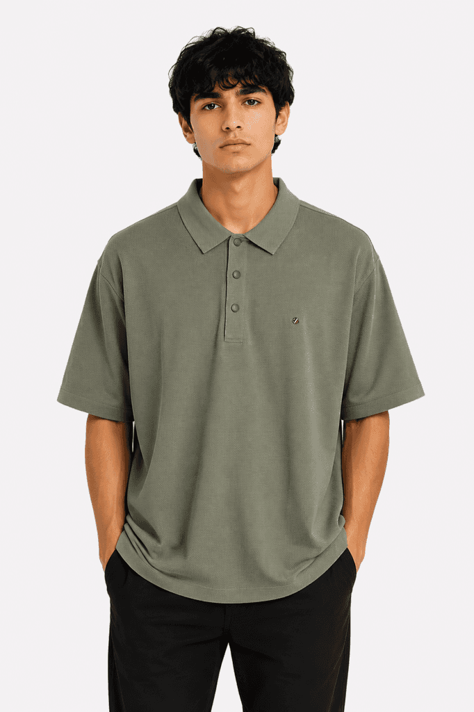 FABiO LİZZO Premium Men's Cotton T-Shirt - Dark Green (L) 1