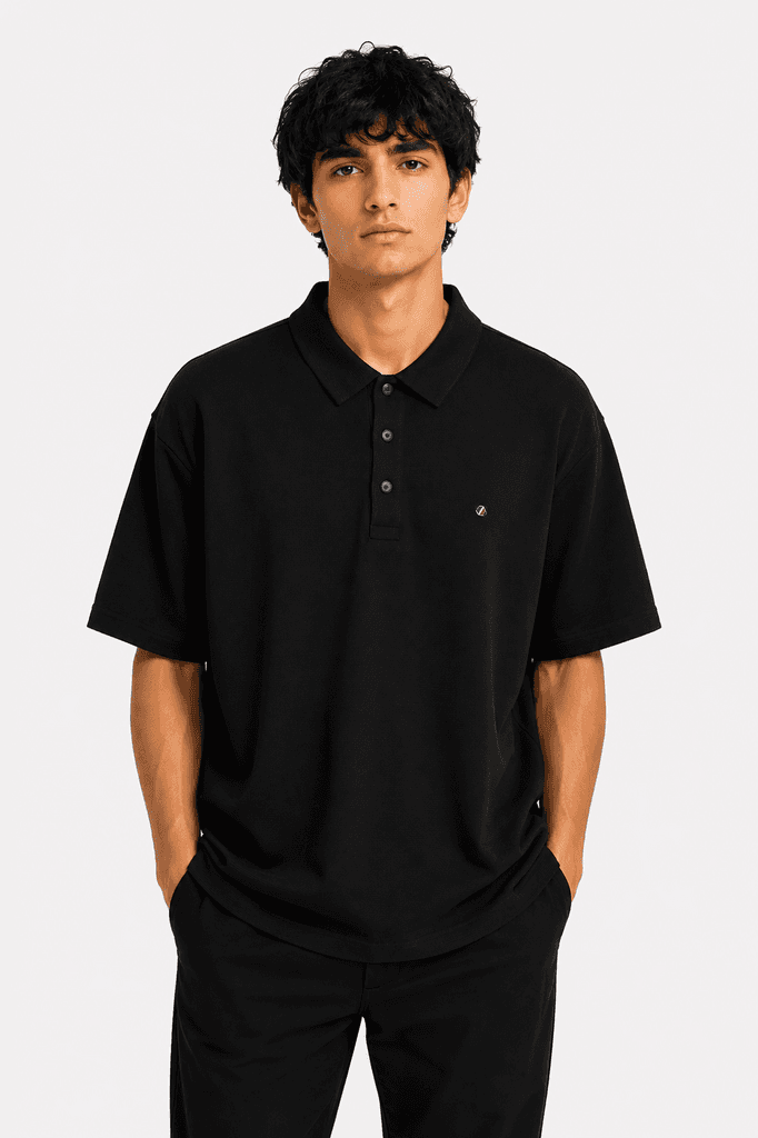 FABiO LİZZO Premium Men's Cotton T-Shirt - Black (L) 1