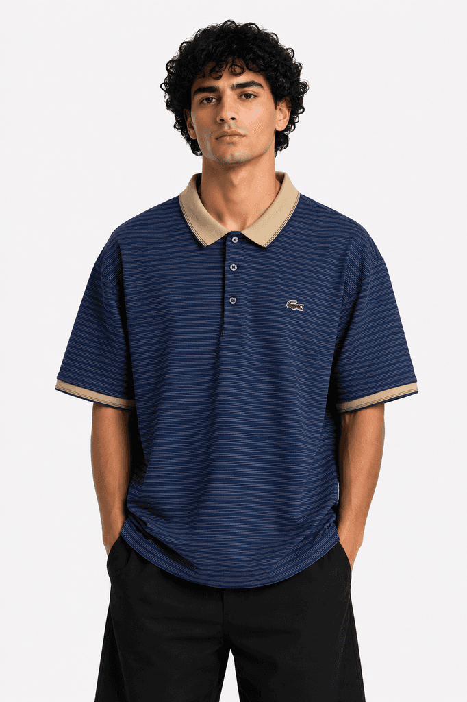 Fabion Lizzo Men's Premium Cotton T-Shirt - Navy Blue (L) 1