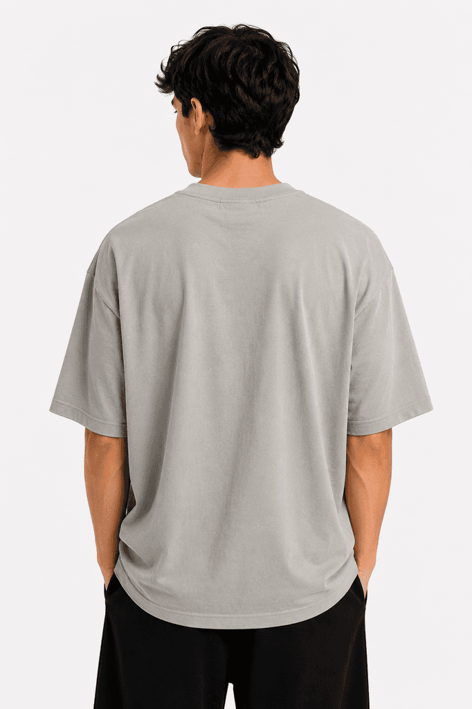 Façonnable Men's Premium Cotton T-Shirt - Light Gray (L) 2