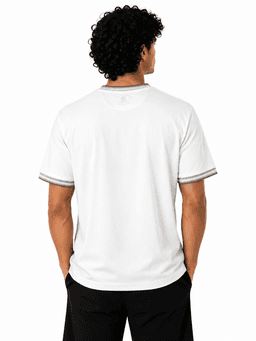 تيشيرت Brunello Cucinelli بريميوم من القطن الفاخر للرجال - أبيض (XL) — photo 2