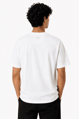 Emporio Armani Premium Cotton Men's T-Shirt - Master Quality - White (XL) — photo 2
