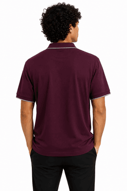 Brunello Cucinelli Men's Master Quality Premium Cotton T-Shirt - Dark Red (XL) — photo 2