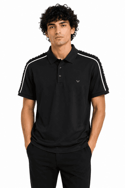 Emporio Armani Premium Cotton Men's T-Shirt - Black (XL) — photo 1