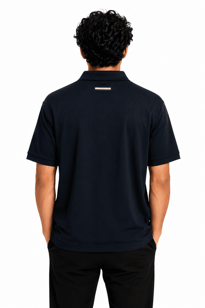 Boss Premium Men's Cotton T-Shirt - Navy Blue - XL — photo 2