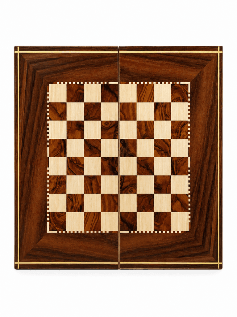Premium Classic Backgammon Board Game Set  - Traditional Strategy Game 2