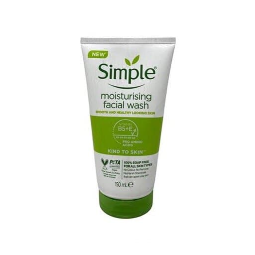 Simple Kind to Skin Moisturising Facial Wash B5 + E - 150ml 1