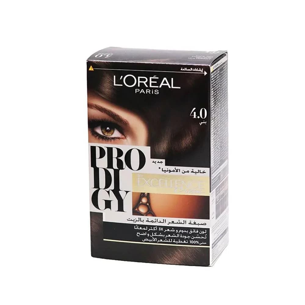 L'Oreal Excellence Hair Color (4.0 Brown) 1