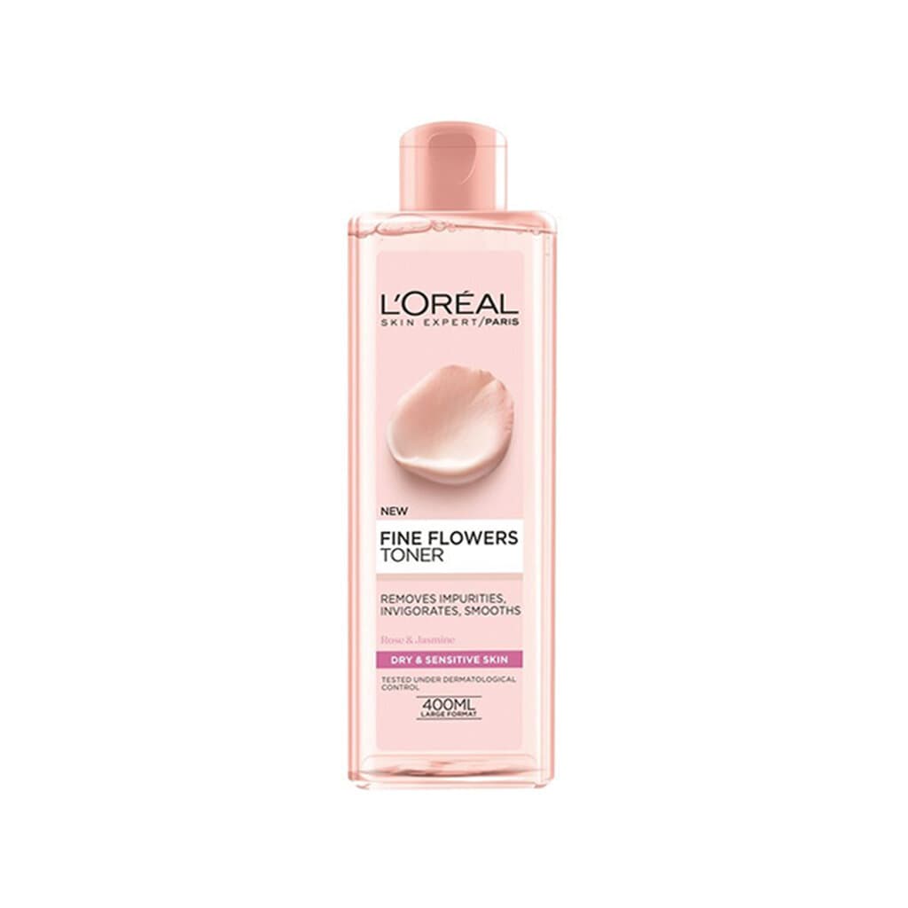 L'Oreal Fine Flowers Cleansing Toner - 400ml 1