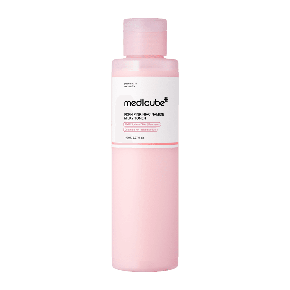 Medicube PDRN Pink Niacinamide Milky Hydrating Toner 1