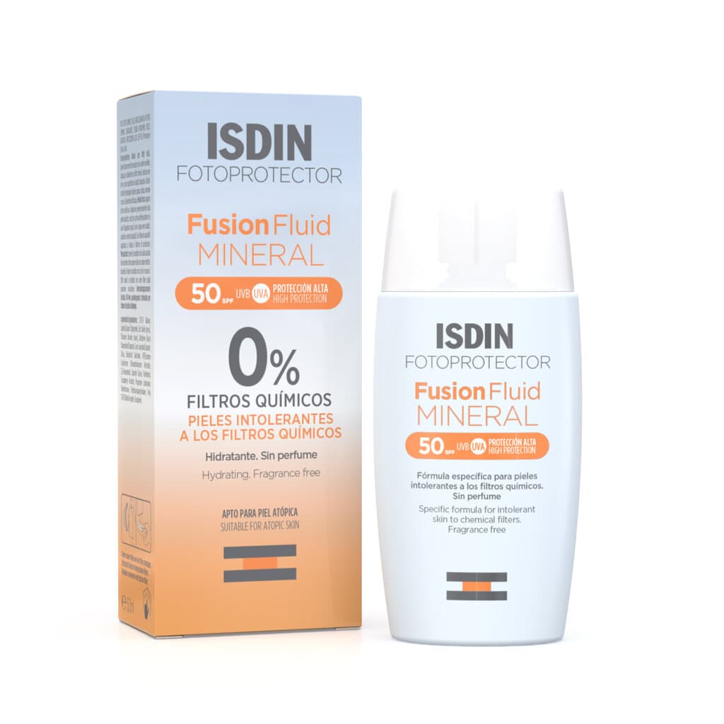 Isdin Fusion Fluid Mineral Sunscreen SPF50 - 50ml 1