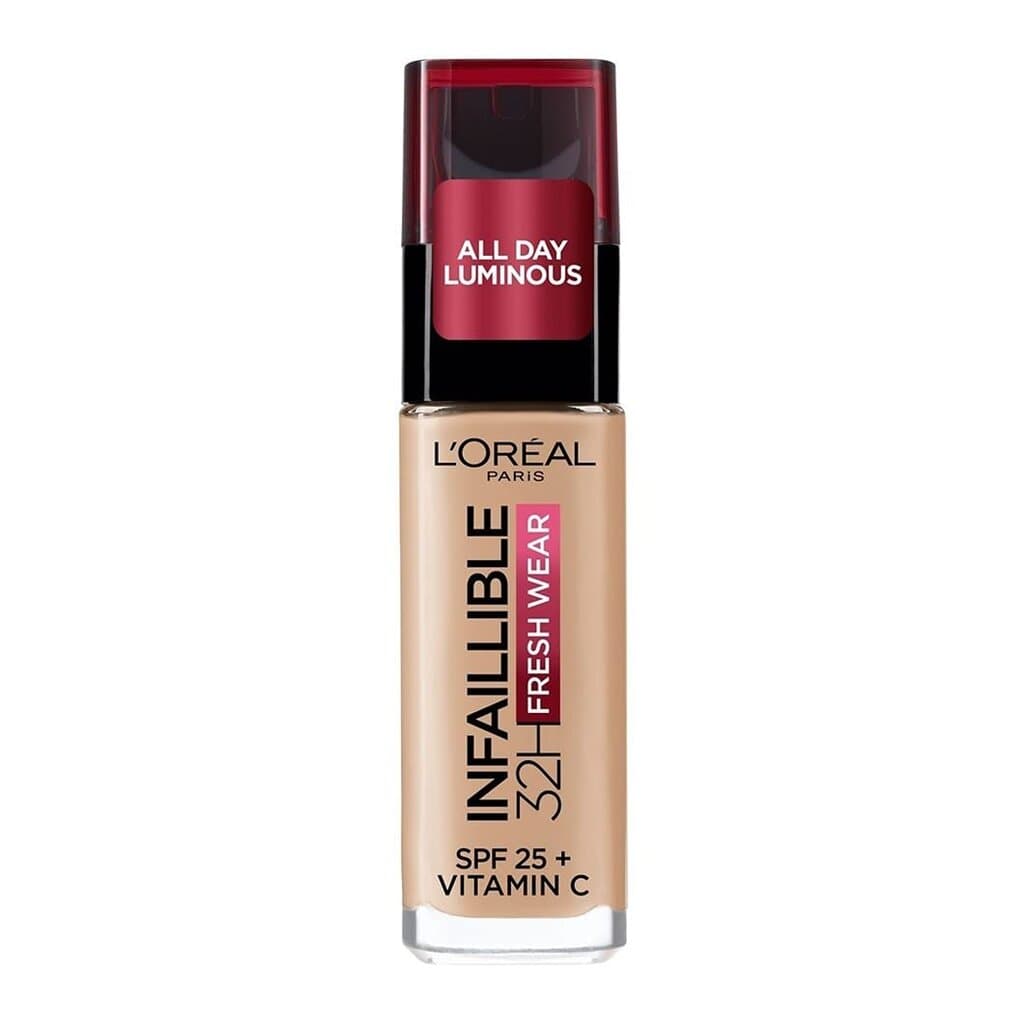 L'Oreal Infallible 24H Matte Cover Vitamin C Foundation SPF25 (125 Warm) 1