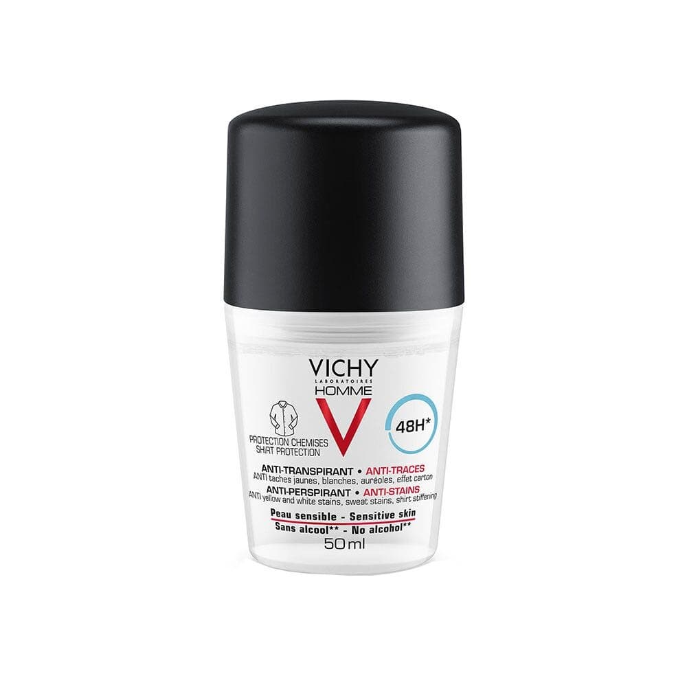 Vichy Antiperspirant Roll-On 48H Anti-Stains 1