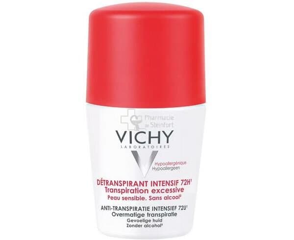 Vichy Antiperspirant Roll-On 72H Excessive Perspiration 1