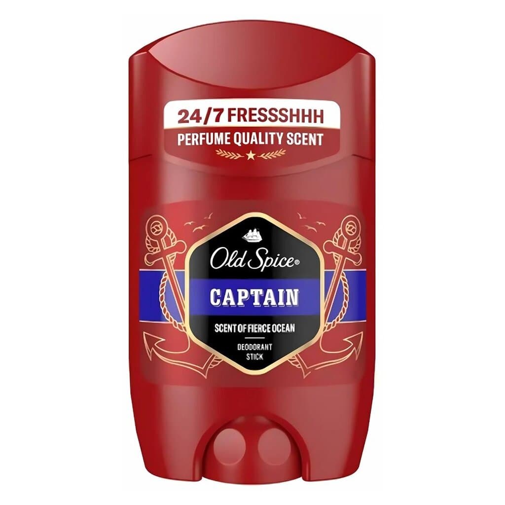 Old Spice Roll-On Deodorant Captain Scent - 50ml 1