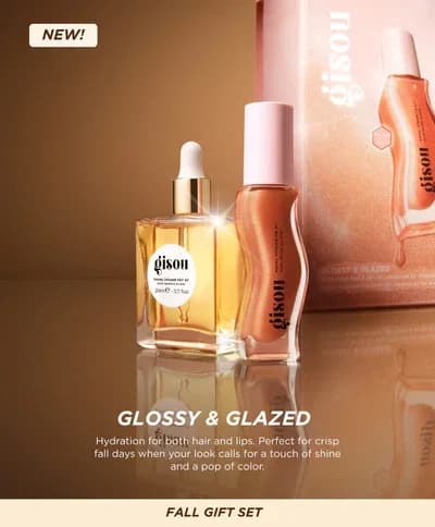 gisou glosy& glazed set 1