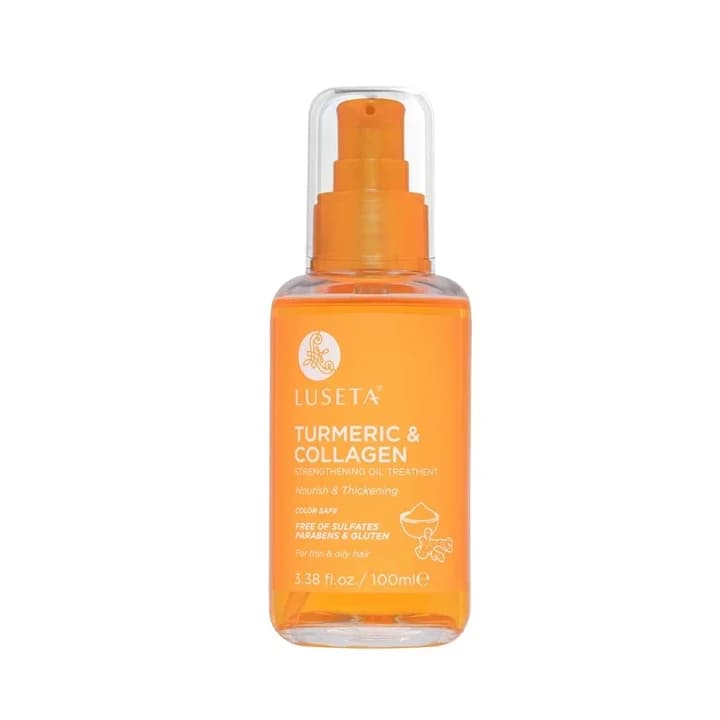 LUSETA TURMERIC COLLAGEN HAIR REPAIR SERUM 1