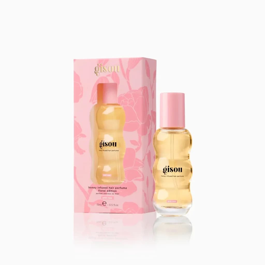 gisou honey infused hair perfume floral edition wild rose 15ml 1