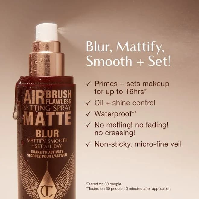Charlotte Tilbury Airbrush Flawless Setting Spray - Matte 100ml 1