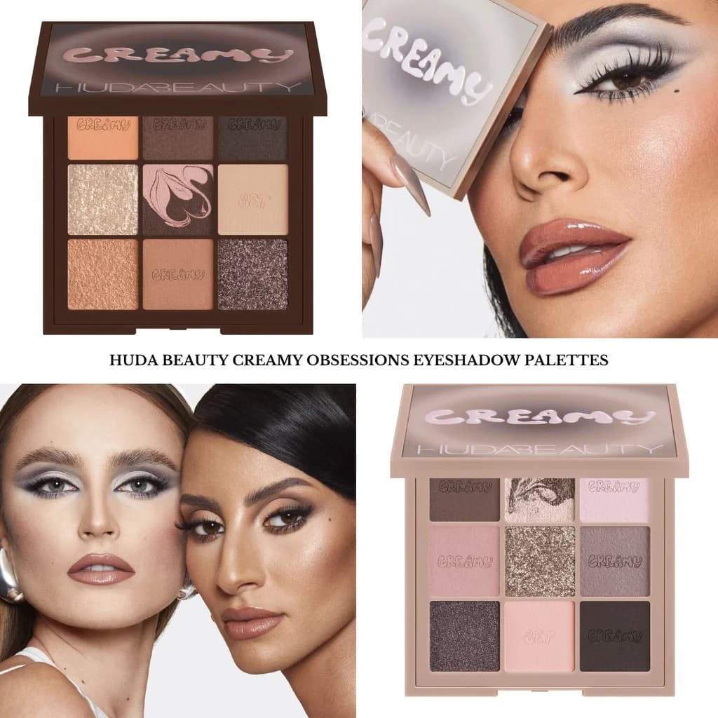 Huda beauty Creamy Obsessions Eyeshadow Palette