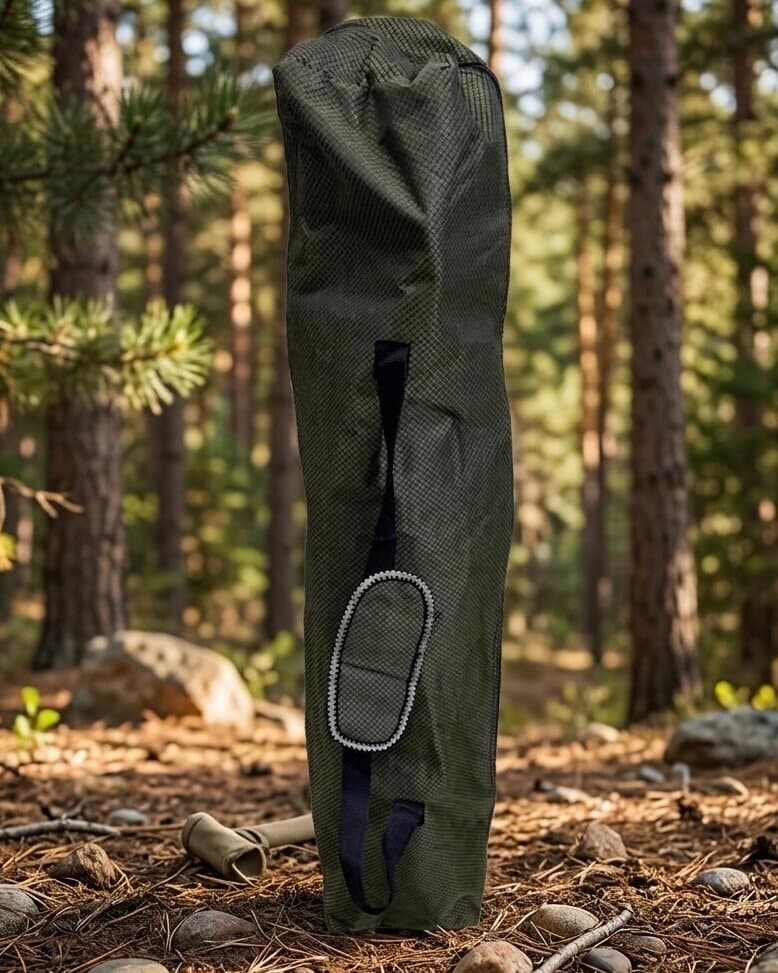 Camp Master Oversized Travel Chair with Insulated Cooler and Phone Holder - Dark Green 5