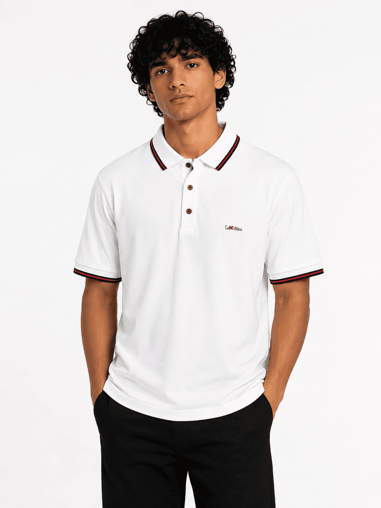 Kiton تي شيرت قطني فاخر للرجال - جودة ماستر ممتازة برقبة دائرية - أبيض (XL)