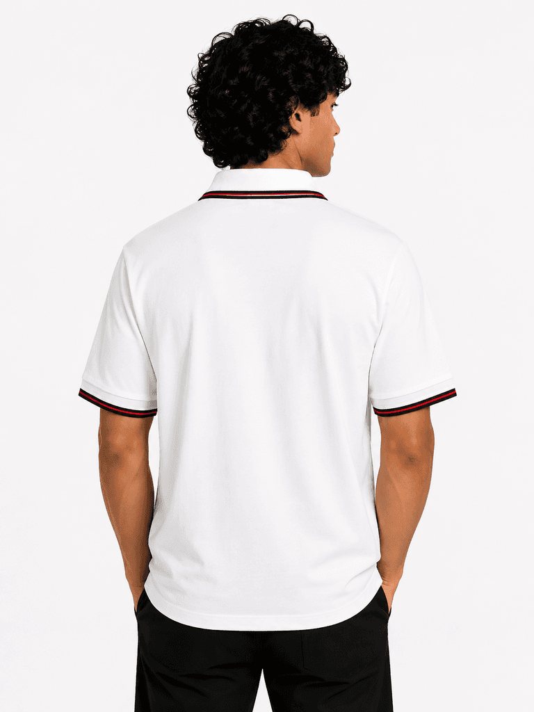 Kiton تي شيرت قطني فاخر للرجال - جودة ماستر ممتازة برقبة دائرية - أبيض (XL) — photo 2