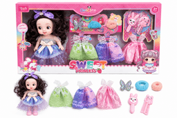 Weidouliya Sweet Princess Fashion Dress-Up Doll - Creative Childhood Toy Set — photo 1