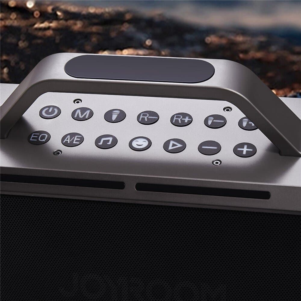 Joyroom Dual Mic Wireless Speaker - JR-MW03 (Black) — photo 5