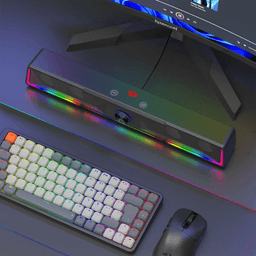 سپیکەری گەیمینگی ڕیدراگۆن کانتۆن RGB بە تێل ستیریۆ بۆ دێسکتۆپ - GS516 (ڕەش) — photo 2