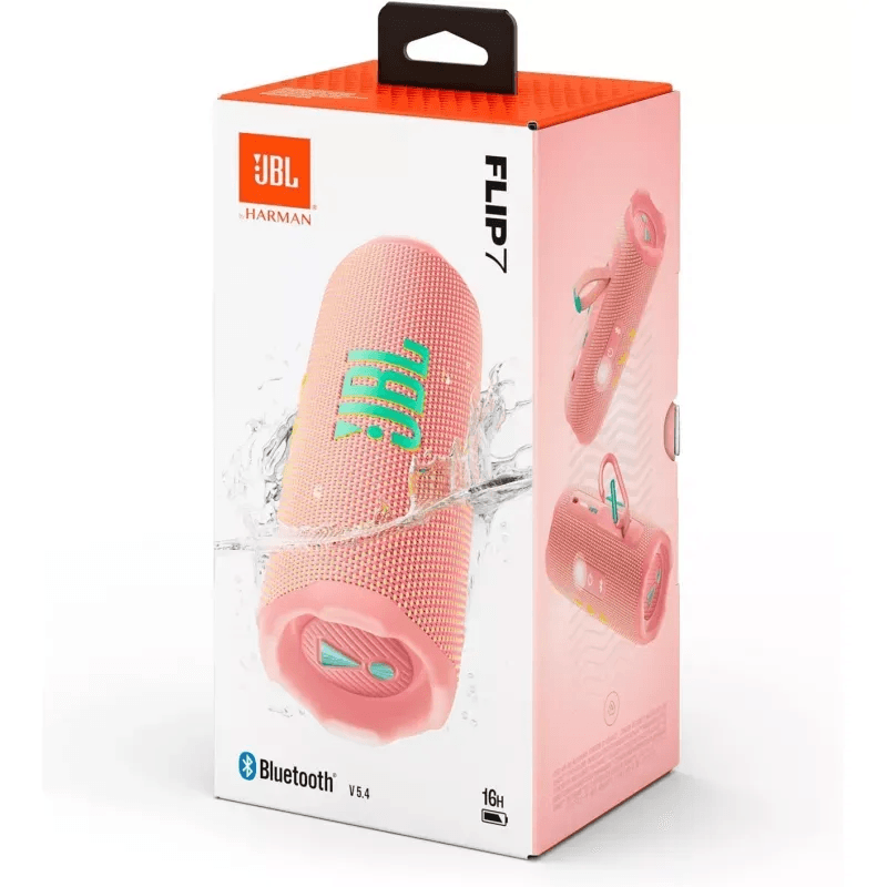 بلیندگۆی بلوتووسی JBL Flip 7 (پەمەیی) — photo 6