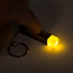 Jinx Minecraft 3D Light-Up Torch Keychain — photo 2