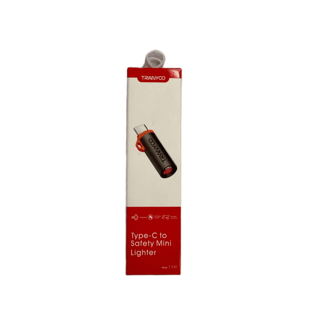 Tranyoo Mini Lighter Type-C Essential Emergency Tool