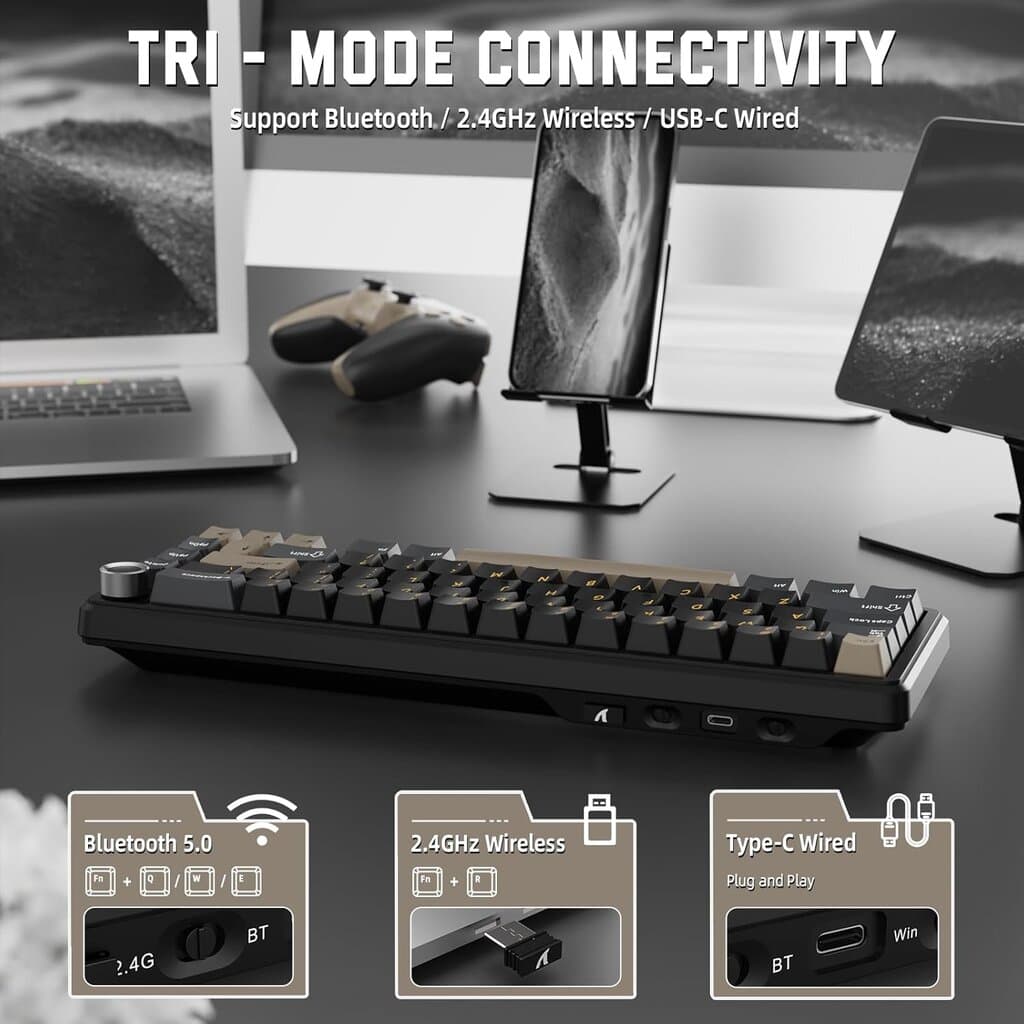 Attack Shark X66 Mechanical Gaming Keyboard 3