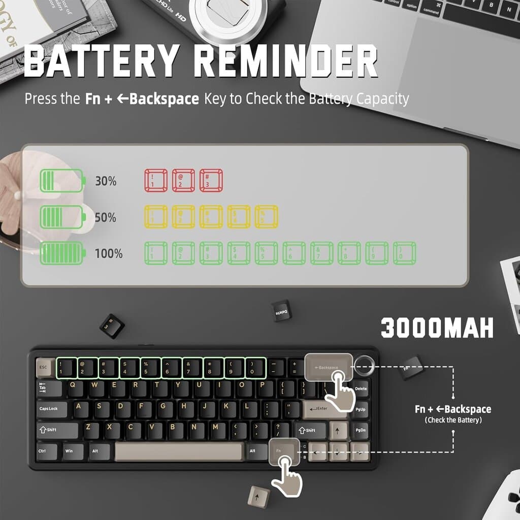 Attack Shark X66 Mechanical Gaming Keyboard 4
