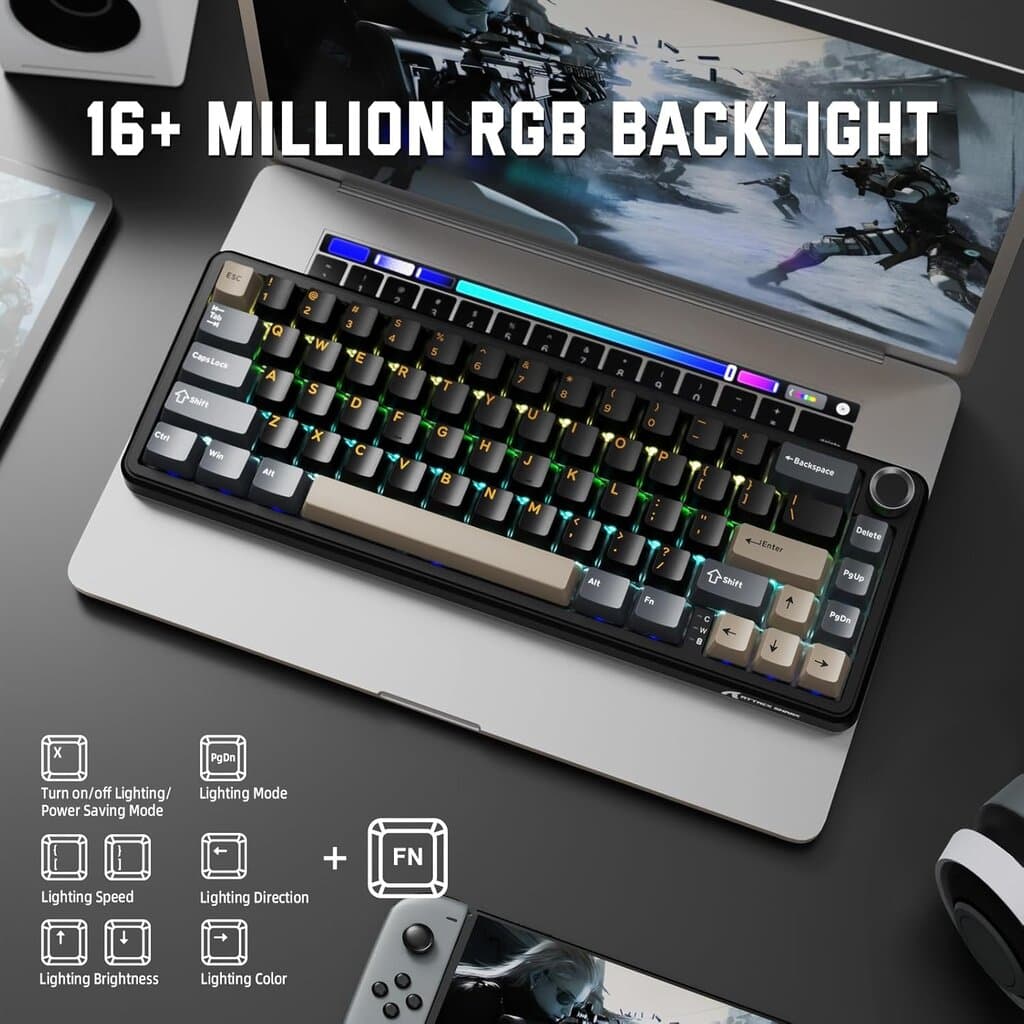 Attack Shark X66 Mechanical Gaming Keyboard 5