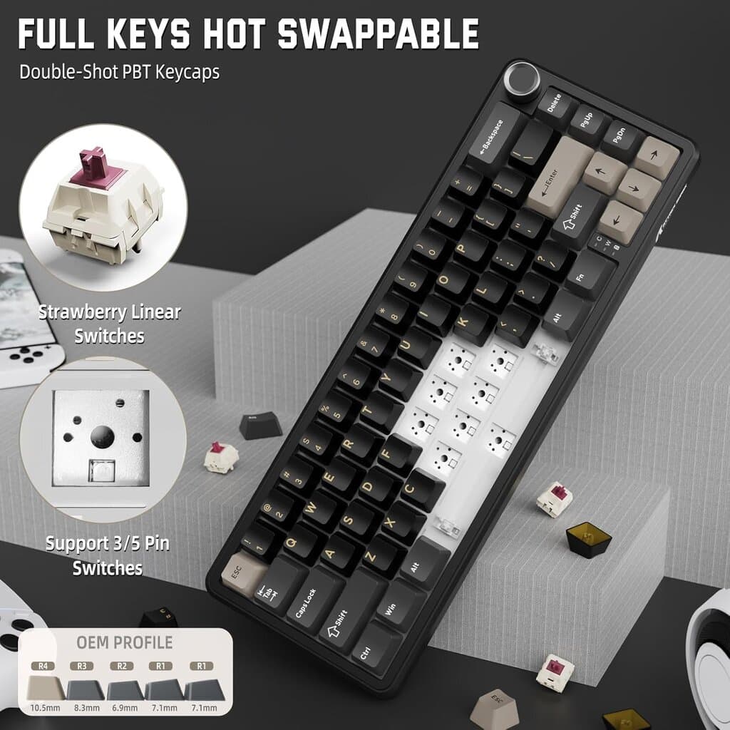 Attack Shark X66 Mechanical Gaming Keyboard 7