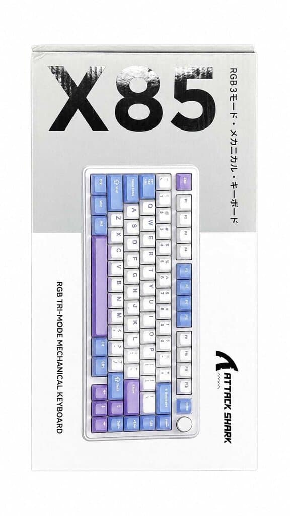 Attack Shark X85 Wireless Mechanical Keyboard 2
