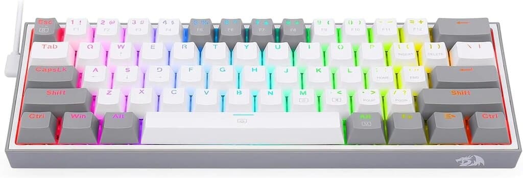 Redragon K617 Fizz Pro 60% RGB Mechanical Gaming Keyboard 1