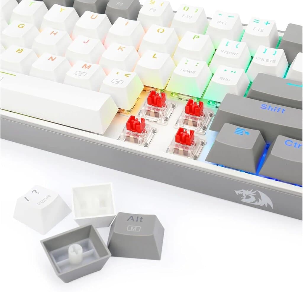 Redragon K617 Fizz Pro 60% RGB Mechanical Gaming Keyboard 4