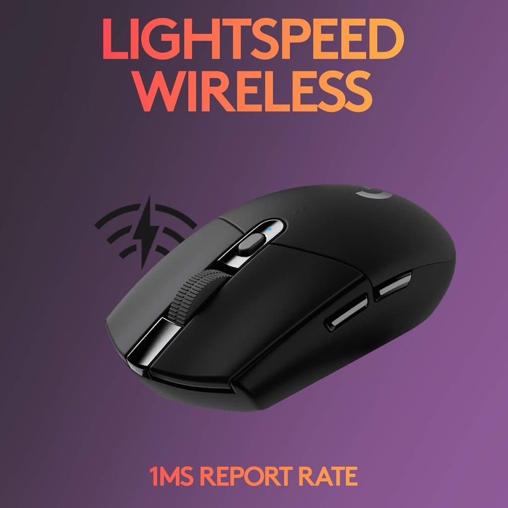 Logitech G304 Lightspeed Wireless Gaming Mouse 3