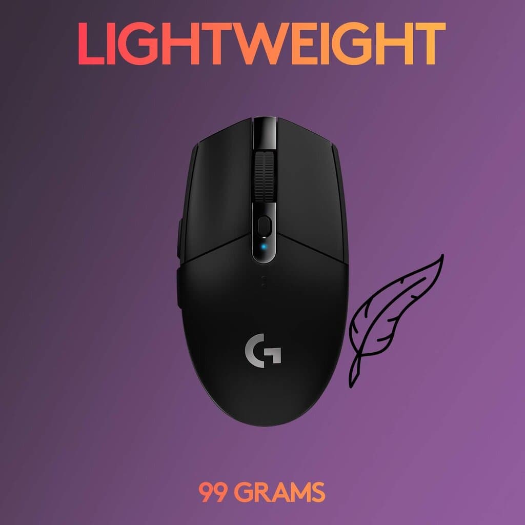 Logitech G304 Lightspeed Wireless Gaming Mouse 5