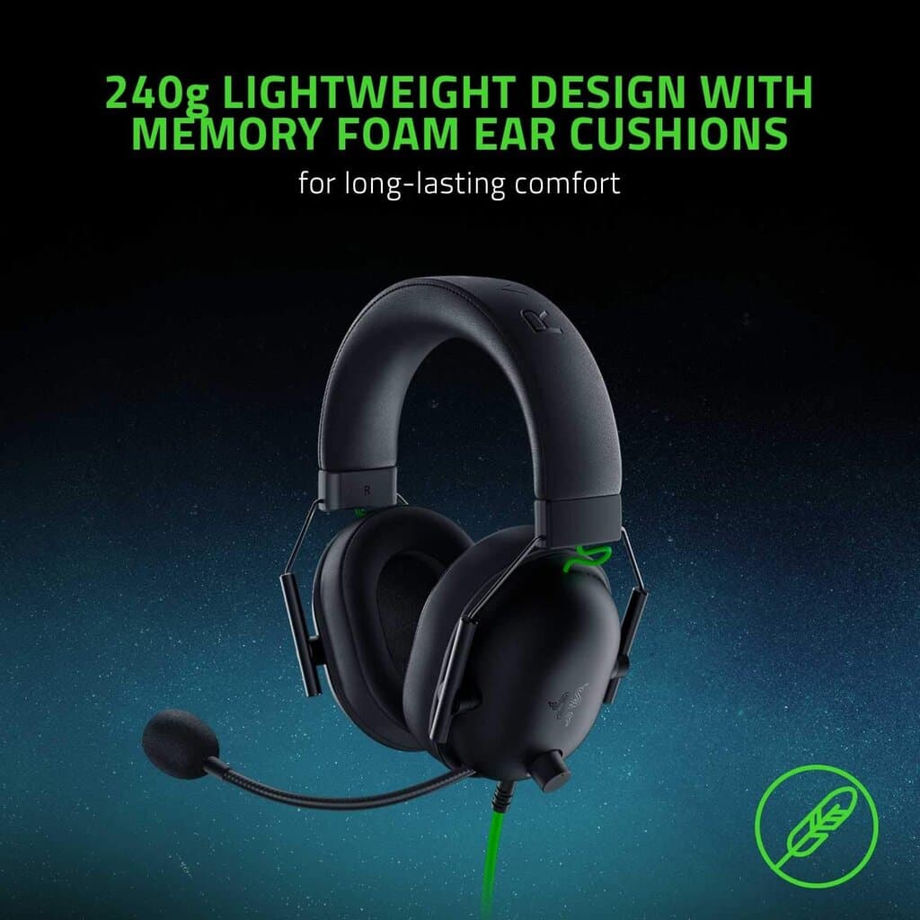 Razer Blackshark V2 X Wired Esports Gaming Headset 5